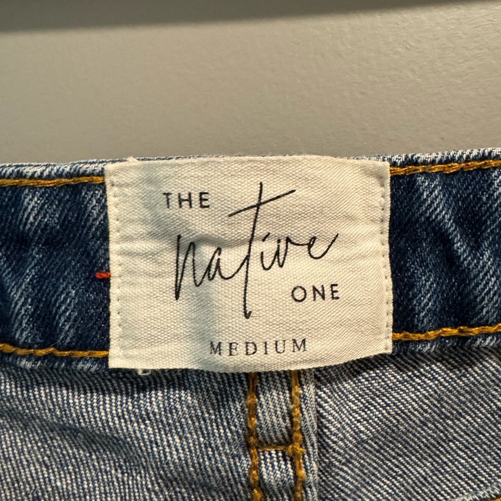 Distressed Blue Jeans - Picture 3 of 3